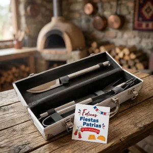 Maleta con set asado